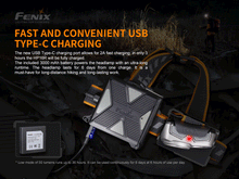 Carregar imagem no visualizador da galeria, Fenix HP16R Rechargeable Headlamp - 1250 Lumens