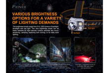 Carregar imagem no visualizador da galeria, Fenix HP16R Rechargeable Headlamp - 1250 Lumens