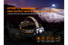 Carregar imagem no visualizador da galeria, Fenix HP30R V2.0 LED Headlamp - 3000 Lumens