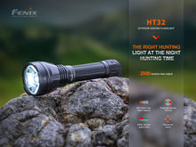 Carregar imagem no visualizador da galeria, Fenix HT32 Hunting Flashlight with Red & Green Output