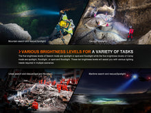 Carregar imagem no visualizador da galeria, Fenix LR60R Rotary Switch Rechargeable Searchlight - 21000 Lumens