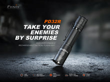 Cargar imagen en el visor de la galería, Fenix PD32R Rechargeable Silent Switch LED Flashlight