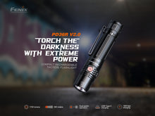 Carregar imagem no visualizador da galeria, Fenix PD36R V2 Compact Rechargeable Tactical Flashlight - 1700 Lumens