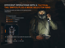 Carregar imagem no visualizador da galeria, Fenix PD45R ACE Multi-Mode Tactical Flashlight
