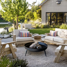 Carregar imagem no visualizador da galeria, Raised Metal Fire Pit Bowl