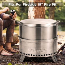 Carregar imagem no visualizador da galeria, Fireside Pluto R19 Stainless Steel Fire Pit Lid