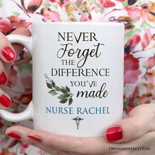 Load image into Gallery viewer, Doctors, Nurses and Paramedics Personalized Mug with Quote, Custom Gift with Name