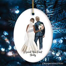Cargar imagen en el visor de la galería, Father and Daughter Wedding Bride Personalized Gift Ornament