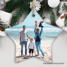 Carregar imagem no visualizador da galeria, Personalized Custom Photo Ornament, All Shapes Available