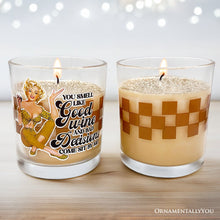Carregar imagem no visualizador da galeria, Retro Sass Candle You Smell Like Good Wine and Bad Decisions, Lemon Scented Funny Housewife Gift