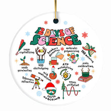 Carregar imagem no visualizador da galeria, 12 Days of Science Ornament, Christmas Gift for Scientist Nerd or Teacher