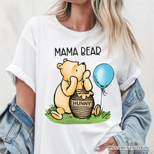 Cargar imagen en el visor de la galería, Charming Mama Bear Cute T-Shirt, Trendy White Tee Mom Gift