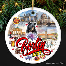 Load image into Gallery viewer, Culturally Artistic Berlin City Ceramic Ornament, Germany Historical Heritage Christmas Gift and Souvenir