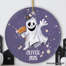 Carregar imagem no visualizador da galeria, Customized Spooky Ghost Phantom Playful Halloween Ornament