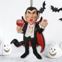 Load image into Gallery viewer, Dracula Vampire Christmas Ornament, Resin Halloween Decoration