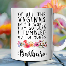 Carregar imagem no visualizador da galeria, Grateful Birth Personalized Mug, Mother Gift With Custom Name
