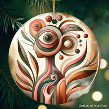 Carregar imagem no visualizador da galeria, Modern Abstract Art Ceramic Ornament, Surrealism Painting Decor And Souvenir