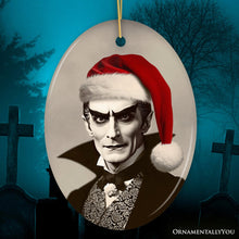 Carregar imagem no visualizador da galeria, Phantom Count Dracula Ornament, Eerie Holiday Keepsake for Halloween Celebrations