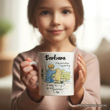Carregar imagem no visualizador da galeria, A Day with You is My Favorite Personalized Mug, Pooh Bear's Sentimental Quote with Custom Name