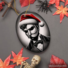 Load image into Gallery viewer, Dark Elegance Phantom of the Opera Santa Ornament, Mysterious Holiday Decor for Haunted Homes