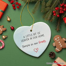 Carregar imagem no visualizador da galeria, Forever in Our Hearts Heaven’s Little Light Ornament, Christmas Memory Gift