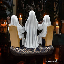 Load image into Gallery viewer, Ghostly Ensemble Trio Lighted Spooky Home Figurine, 5.5" LED Haunted Halloween Ghost Statue