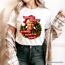 Carregar imagem no visualizador da galeria, Jolliest Bunch of Assholes T-Shirt, Griswold’s Family Christmas Vacation Tee