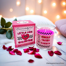 Carregar imagem no visualizador da galeria, Little Miss Galentine Candle, Single Women Pink Valentine's Day Gift