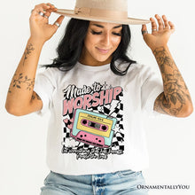 Carregar imagem no visualizador da galeria, Made to Worship Christian Retro T-Shirt, Psalm 150:6 Bible Verse Tee
