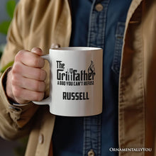 Carregar imagem no visualizador da galeria, The Grillfather Personalized Mug, BBQ Dad Gift with Custom Name