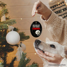 Carregar imagem no visualizador da galeria, Albert Einstein Thought Provoking Quote Passionately Curious, Ceramic Ornament Gift and Decor