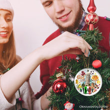 Load image into Gallery viewer, Artistic Italy Landmarks Ornament, Italian Souvenir for Ceramic Christmas Gift