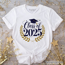 Cargar imagen en el visor de la galería, Class of 2025 Shirt, Graduate Tee For High School Senior, College Senior, End of School