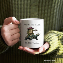 Load image into Gallery viewer, Cowboy Frog And Turtle Personalized Mug, Sarcastic Quote Gift With Custom Name