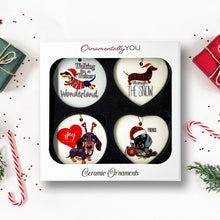 Load image into Gallery viewer, Dachshund Christmas Ornament Bundle