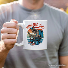 Load image into Gallery viewer, Doing Dad Stuff Personalized Mug, Cool Dad Gift with Custom Name