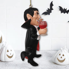 Load image into Gallery viewer, Dracula Vampire Christmas Ornament, Resin Halloween Decoration