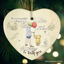 Load image into Gallery viewer, I'll Always be with You Ornament, Comforting Pooh Bear Christmas Gift and Keepsake