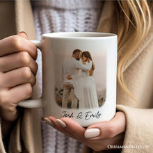 Carregar imagem no visualizador da galeria, Personalized Photo Mug With Text, Custom Family Gift