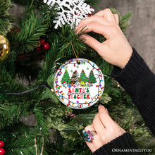 Load image into Gallery viewer, Santa’s Favorite Teacher Festive Holiday Christmas Gift Ornament