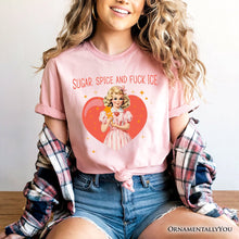 Load image into Gallery viewer, Sugar Spice and Fuck Ice Retro Protest T-Shirt, Vintage Social Justice Tee