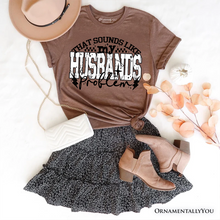 Carregar imagem no visualizador da galeria, That Sounds Like My Husband's Problem Checkered T-Shirt, Sarcastic Wife Tee