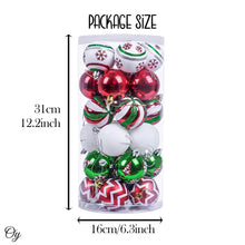 Load image into Gallery viewer, Unique and Sparkling Christmas Bauble Set of 30, Holiday Tree Set