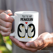 Load image into Gallery viewer, You're my Penguin Personalized Mug for Couple, Mate for Life Adorable Penguin Lover Gift With Custom Names