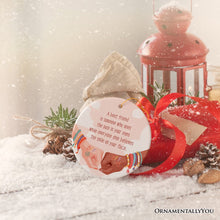 Carregar imagem no visualizador da galeria, A Best Friend Sees You Quote Ornament, Christmas Gift and Appreciation for BFF
