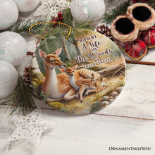 Carregar imagem no visualizador da galeria, Bambi A Life in the Woods Ornament, Children Story Christmas Gift and Decor