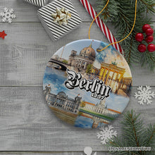 Load image into Gallery viewer, Culturally Artistic Berlin City Ceramic Ornament, Germany Historical Heritage Christmas Gift and Souvenir