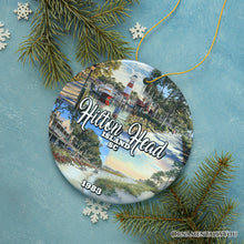 Carregar imagem no visualizador da galeria, Hilton Head Island Christmas Ornament, South Carolina Coastal Resort Decoration