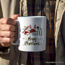 Carregar imagem no visualizador da galeria, Personalized Mug Cricket Buffalo Plaid Christmas, Team and Coaches Gift
