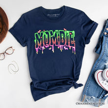 Carregar imagem no visualizador da galeria, Mombie Halloween T-Shirt, Funny Tee for Spooky Moms